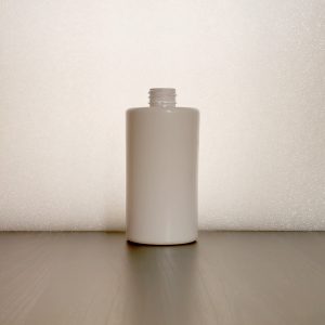 PET 450ml kiiltävä valkoinen/glossy white DIN 28/410 straight shoulder price pump caps