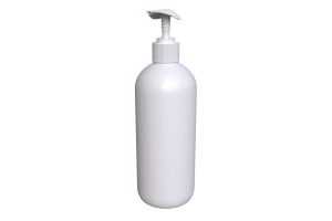White SCREW 28/410 Lotion Pump PLASTIX manufacturer 500ml bottle