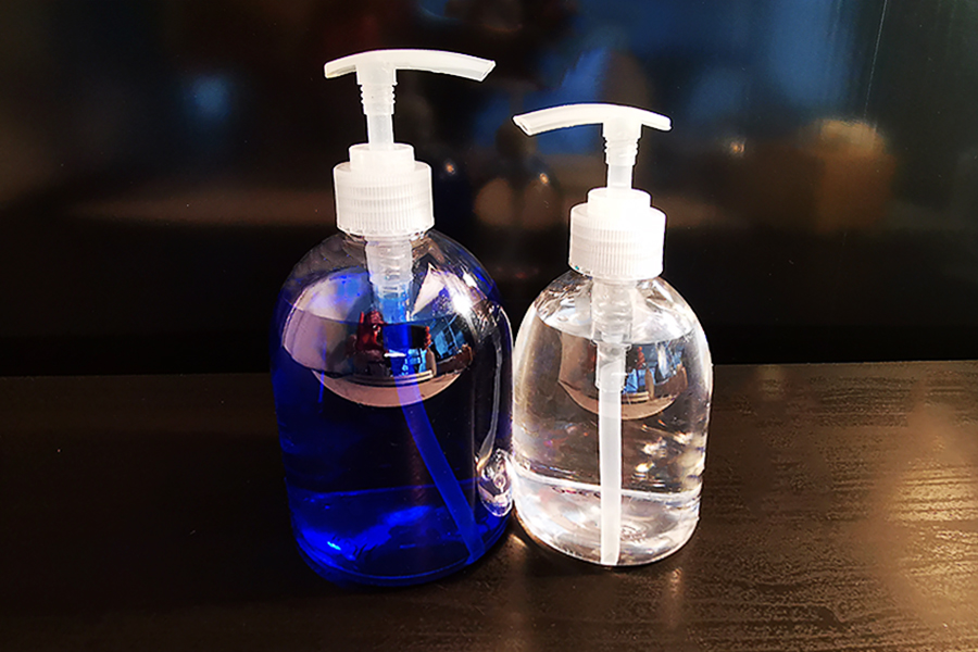 Bottle Pump STORK 28/410 Translucent on PET bottles Producer PLASTIX
