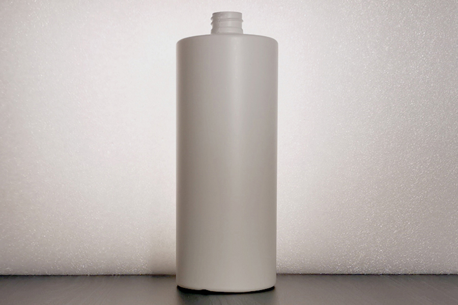 Straight shoulder, 100 ml, HDPE, bottle, 28/410 DIN, fast production, deliverry